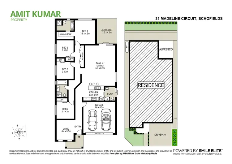Floorplan of Homely house listing, 31 Madeline Circuit, Schofields NSW 2762