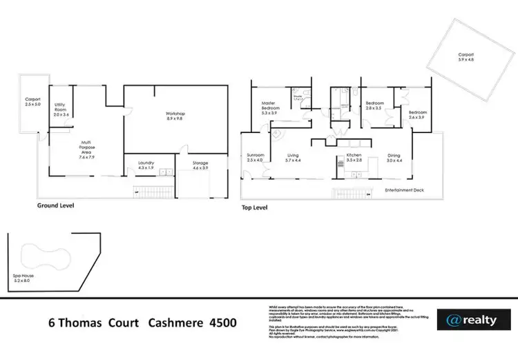 Floorplan of Homely house listing, 6 Thomas Court, Cashmere QLD 4500