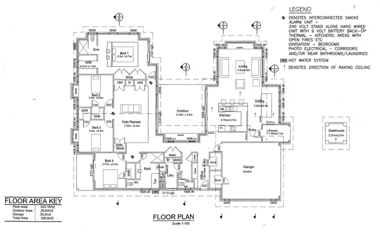 Floorplan of Homely house listing, 91 Sommerfeld Crescent, Chinchilla QLD 4413