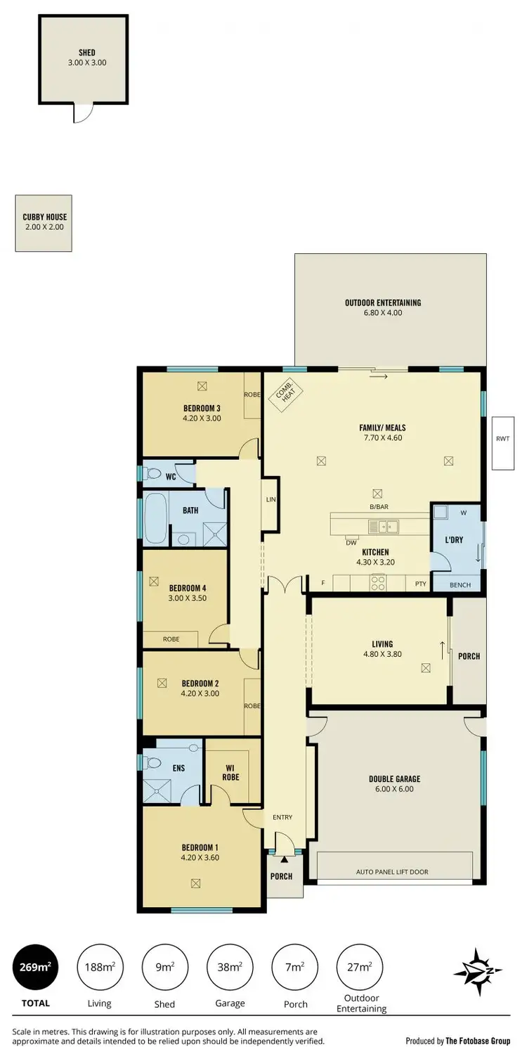 Floorplan of Homely house listing, 27 Downing Street, Mount Barker SA 5251