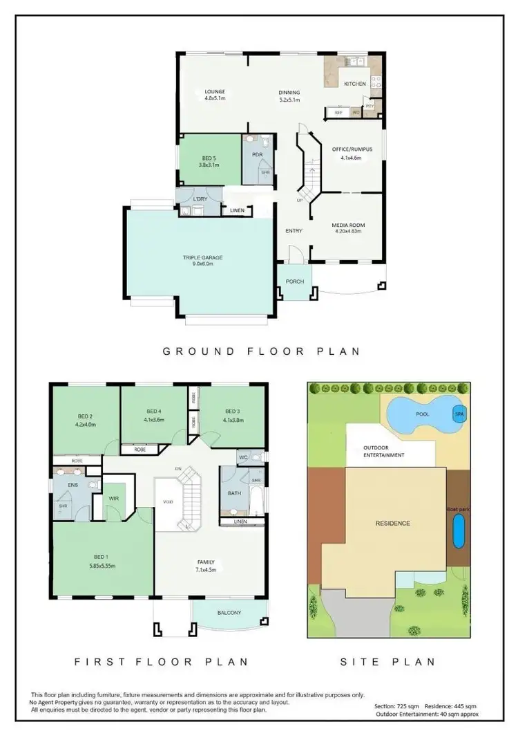 Floorplan of Homely house listing, 13 Calmwater Crescent, Helensvale QLD 4212