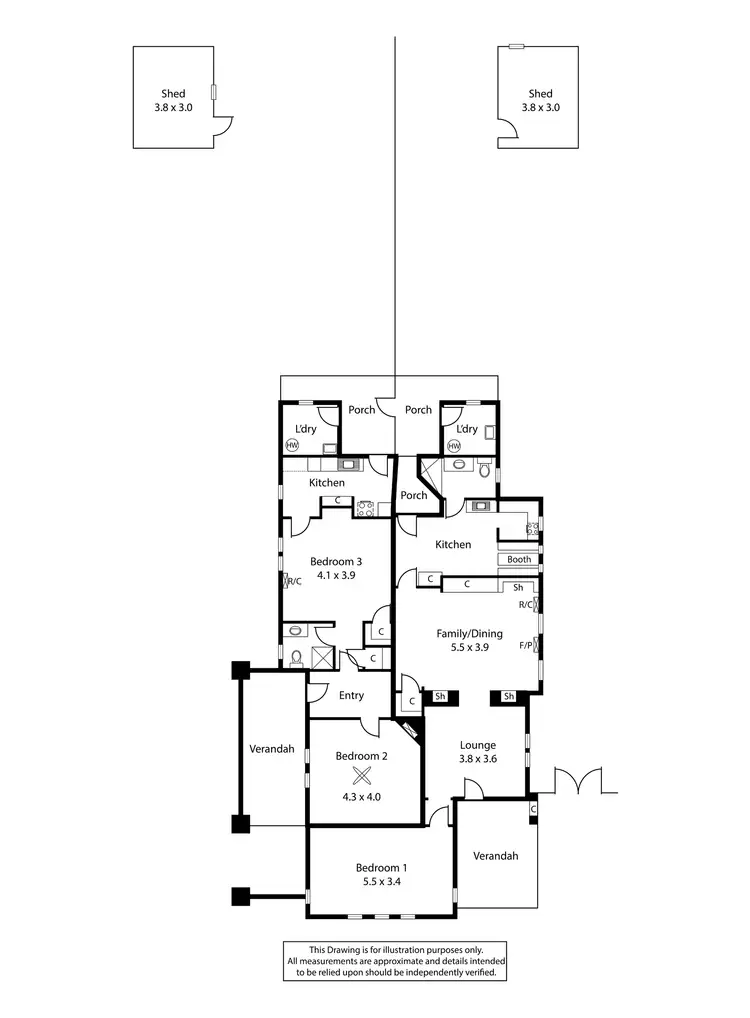 Floorplan of Homely house listing, 255 Glynburn Road, St Morris SA 5068