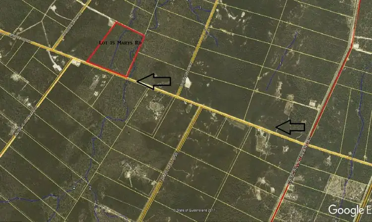 Floorplan of Homely rural property listing, Lot 15 Mary Road, Wieambilla QLD 4413