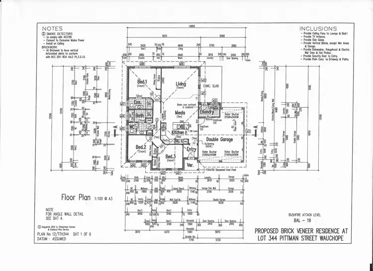 Floorplan of Homely house listing, 4 Pittman Street, wauchope NSW 2446