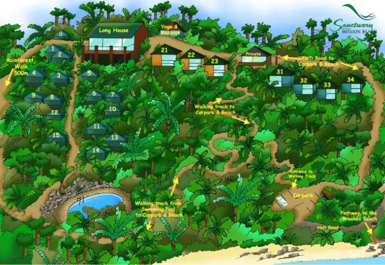 Floorplan of Homely house listing, L1 Holt Rd, Garners Beach QLD 4852