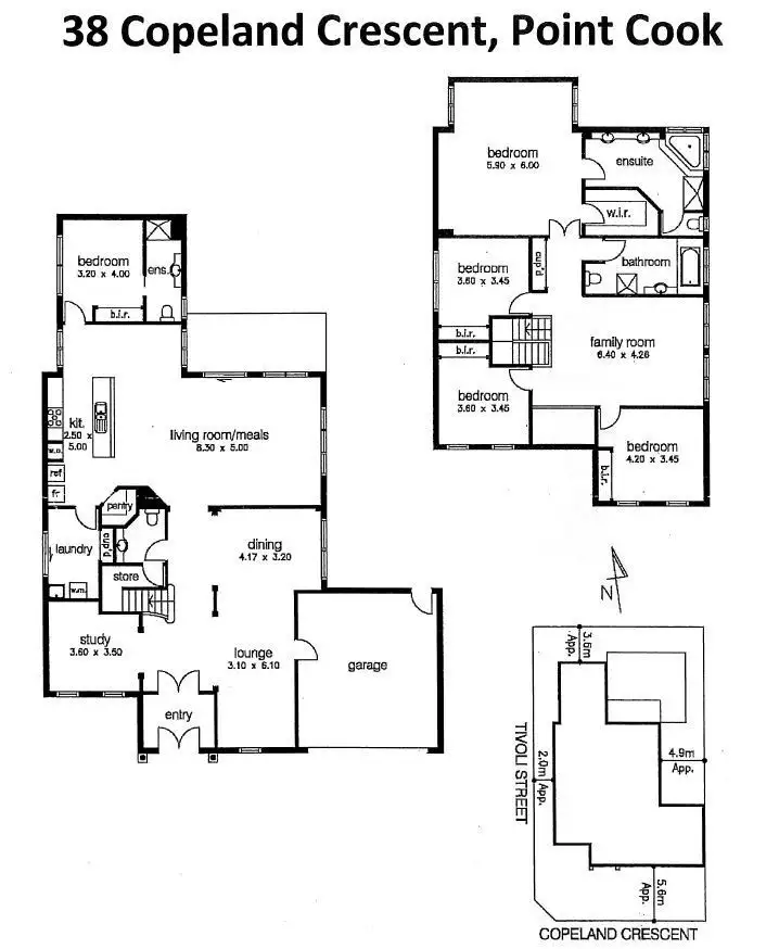 Floorplan of Homely house listing, 38 Copeland Crescent, Point Cook VIC 3030