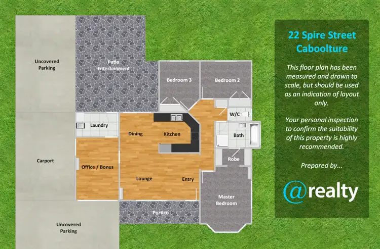 Floorplan of Homely house listing, 22 Spire Street, Caboolture QLD 4510