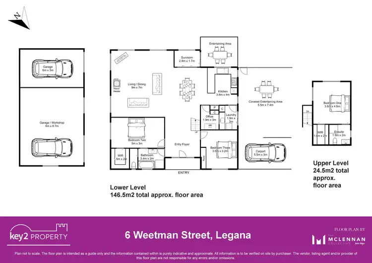 Floorplan of Homely house listing, 6 Weetman Street, Legana TAS 7277