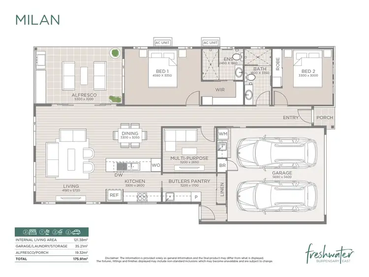 Floorplan of Homely retirement listing, 110/49 Creek Road, Burpengary East QLD 4505