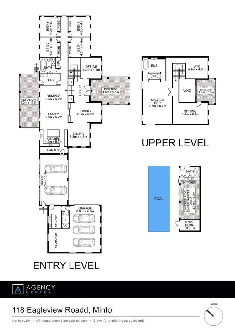 Floorplan of Homely house listing, 118 Eagleview Road, Minto NSW 2566