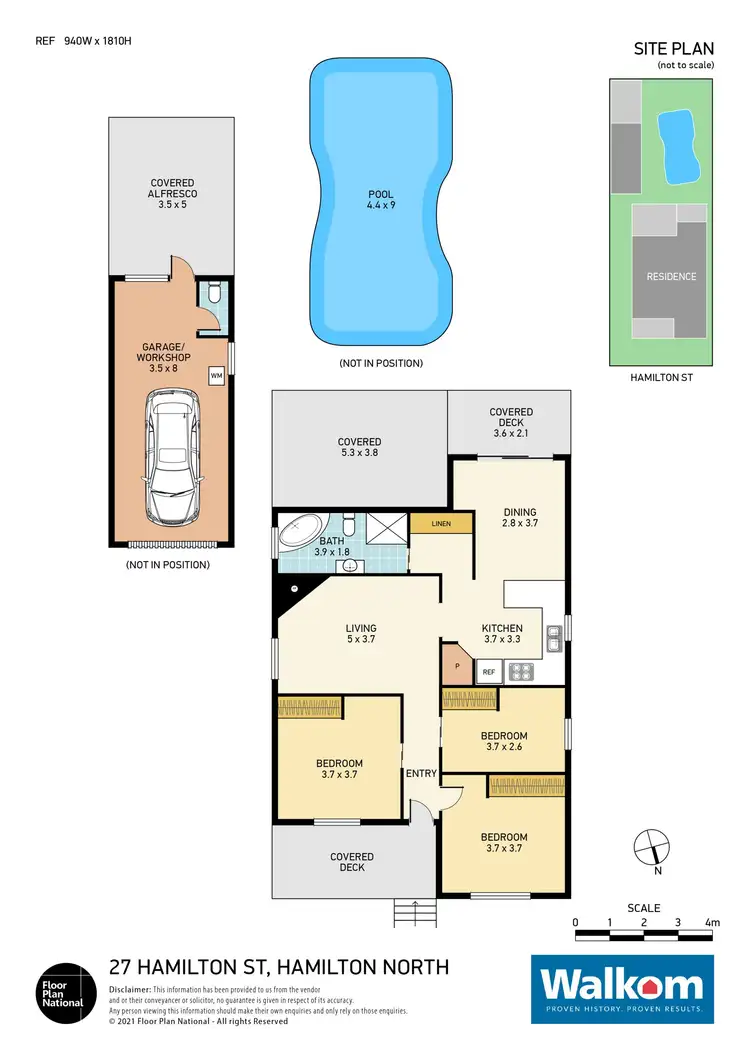 Floorplan of Homely house listing, 27 Hamilton Street, Hamilton North NSW 2292