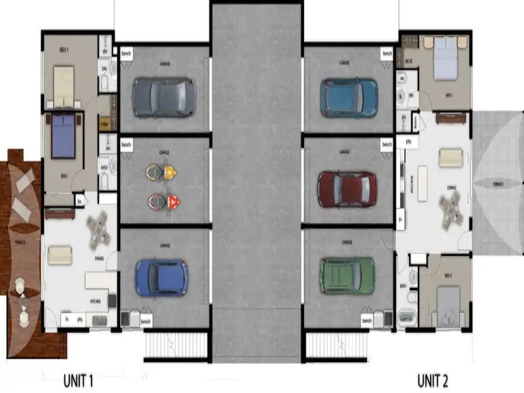 Floorplan of Homely apartment listing, 52 Dibar St, Wynnum QLD 4178