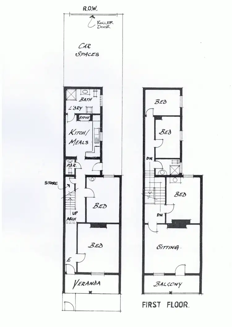 Floorplan of Homely house listing, 110 Cardigan St, Carlton VIC 3053