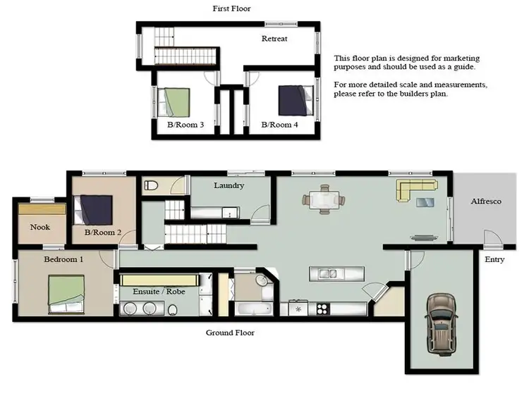 Floorplan of Homely unit listing, 3/7 Alexander Ave, Highfields QLD 4352