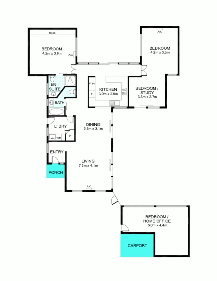 Floorplan of Homely house listing, 4A Musgrave Avenue, West Hindmarsh SA 5007