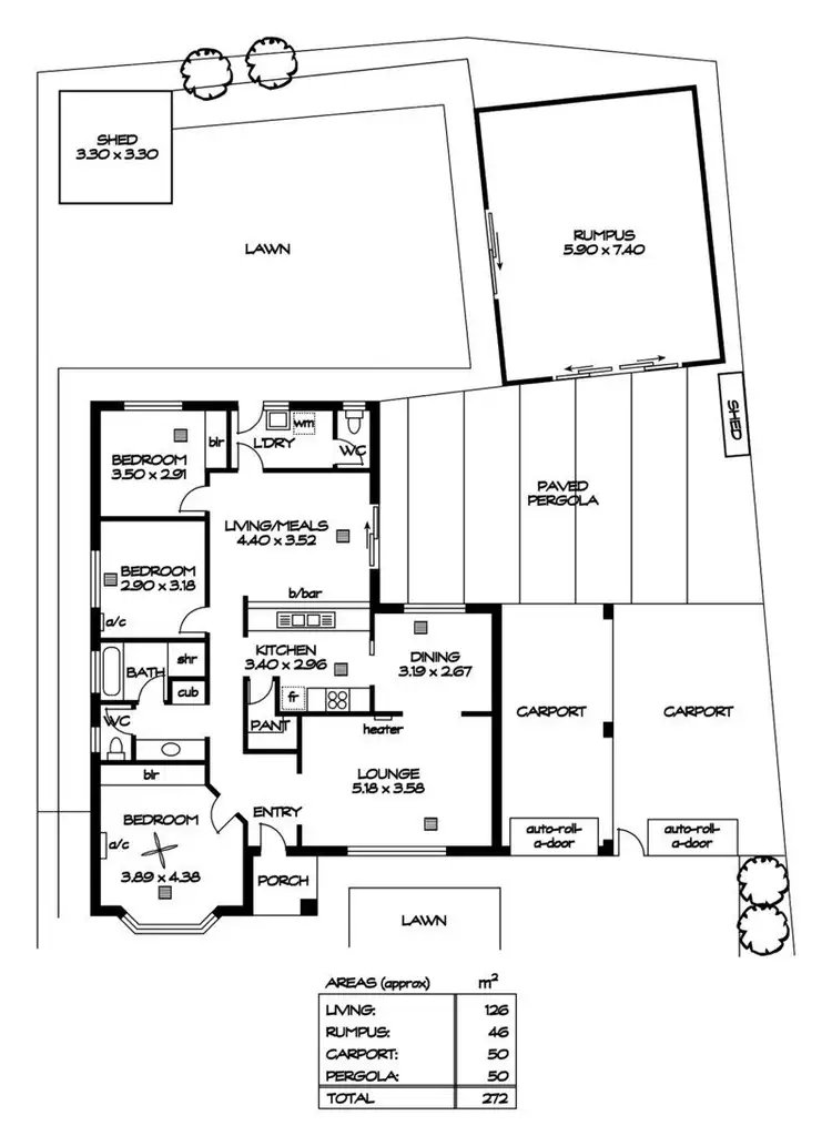 Floorplan of Homely house listing, 32 Japonica Cr, Parafield Gardens SA 5107