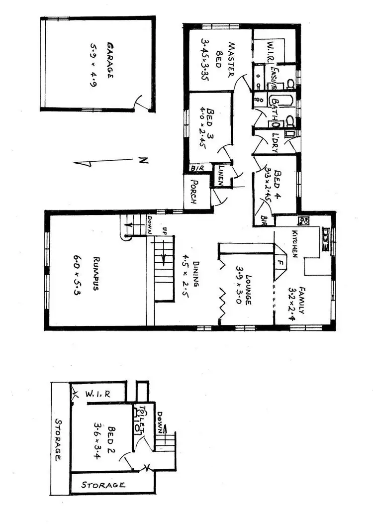 Floorplan of Homely house listing, 6 Eden Drive, Asquith NSW 2077