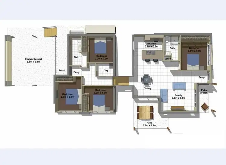 Floorplan of Homely house listing, Address available on request