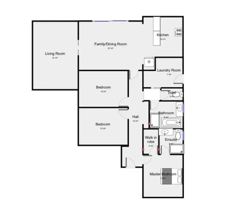 Floorplan of Homely house listing, 28 Hance Road, Howrah TAS 7018