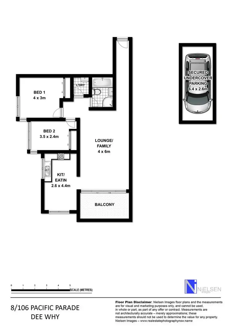 Floorplan of Homely apartment listing, 8/106 Pacific Parade, Dee Why NSW 2099