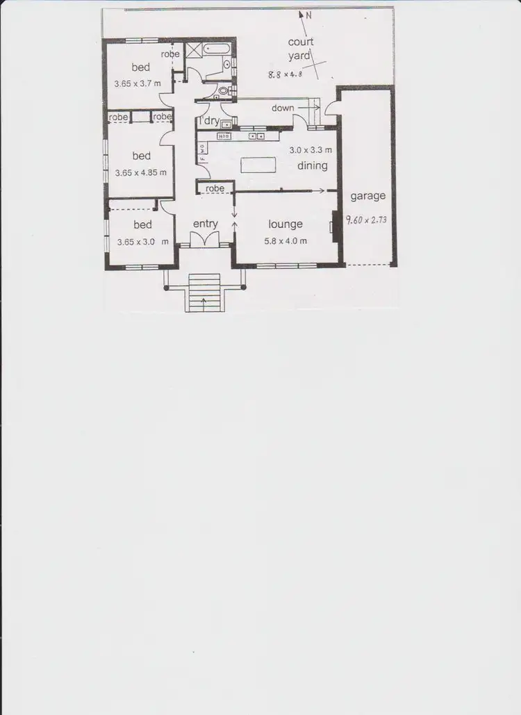 Floorplan of Homely unit listing, 6/35 Victoria Ave, Canterbury VIC 3126