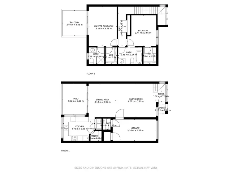Floorplan of Homely townhouse listing, 3/70-72 Cedar Road, Palm Cove QLD 4879