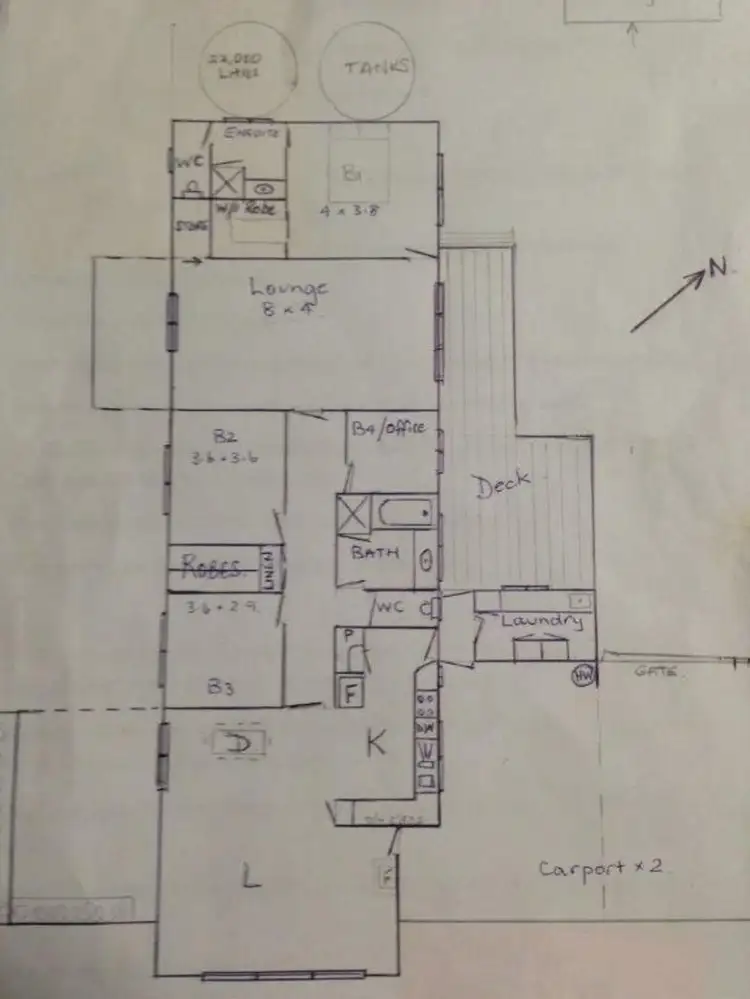 Floorplan of Homely house listing, 12 Howard Street, Barooga NSW 3644