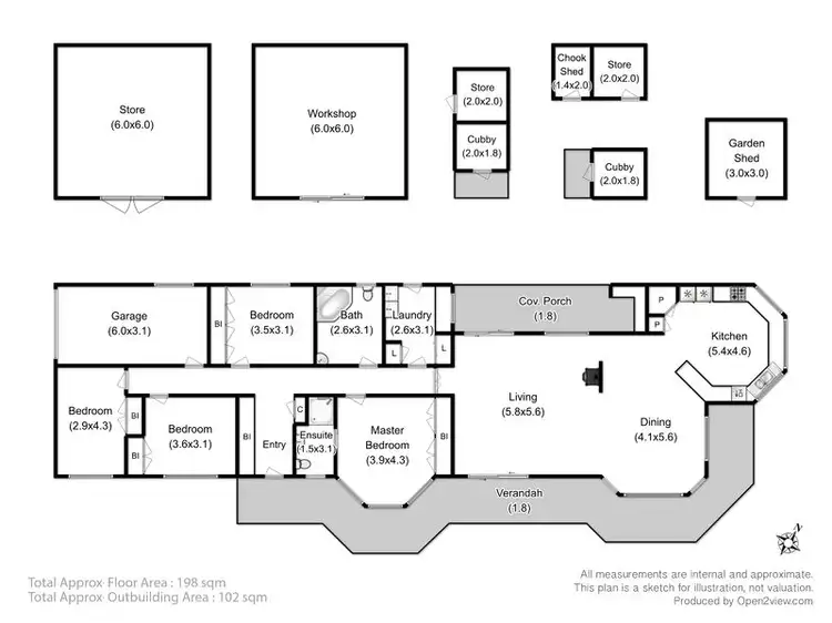 Floorplan of Homely rural property listing, Address available on request