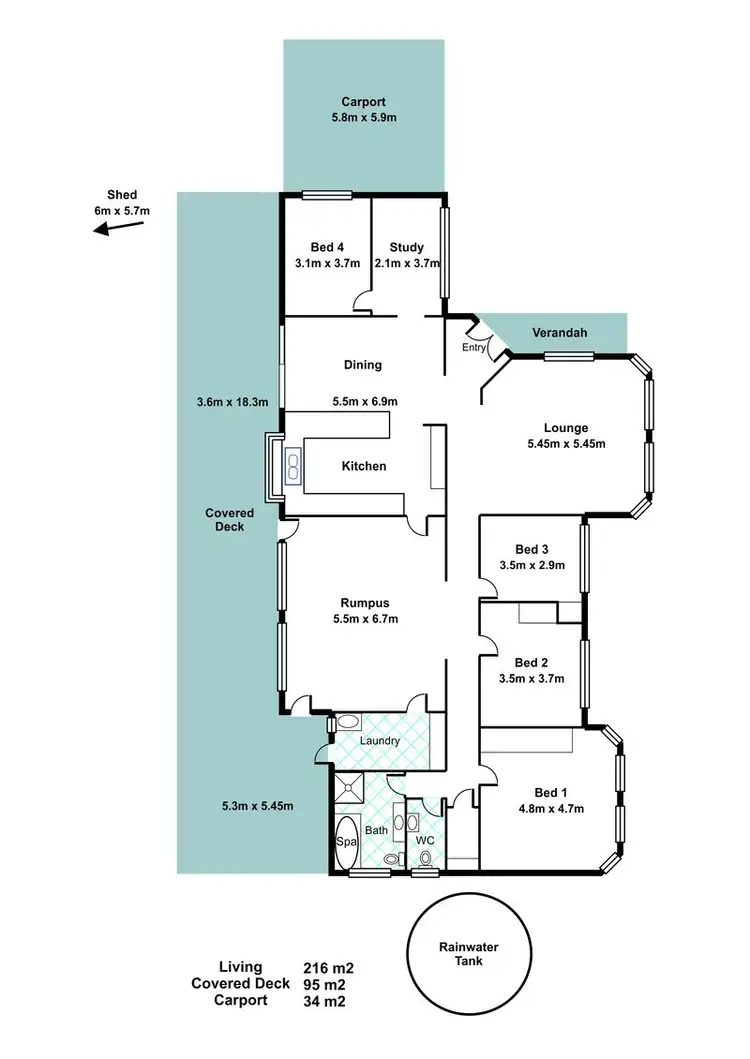 Floorplan of Homely house listing, 3 Hillman Drive, Nairne SA 5252