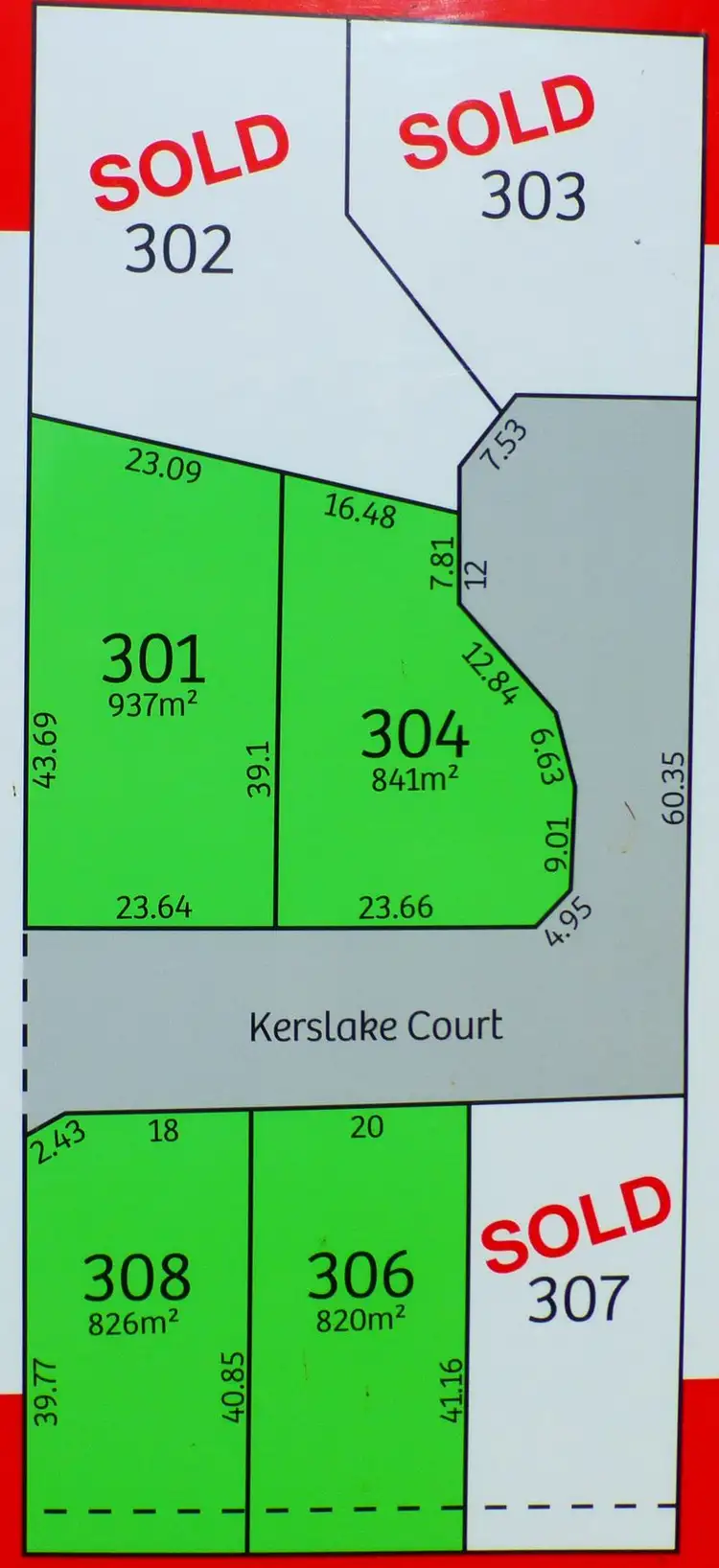 Floorplan of Homely land listing, 16G Kerslake Court, Strathalbyn SA 5255