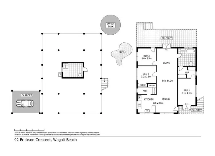 Floorplan of Homely rural property listing, Lot 145, 92 Erickson Crescent, Wagait Beach NT 822