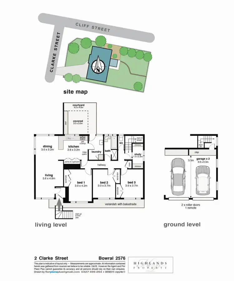 Floorplan of Homely house listing, 2 Clarke Street, Bowral NSW 2576