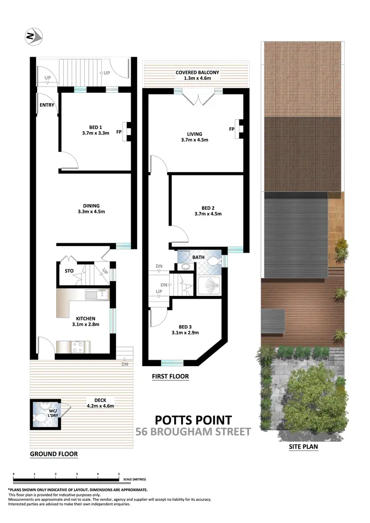 Floorplan of Homely house listing, 56 Brougham Street, Potts Point NSW 2011