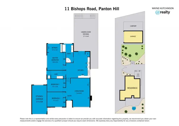 Floorplan of Homely house listing, 11 Bishops Road, Panton Hill VIC 3759