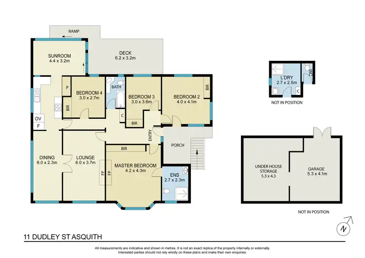 Floorplan of Homely house listing, 11 Dudley Street, Asquith NSW 2077