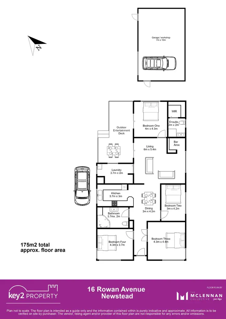 Floorplan of Homely house listing, 16 Rowan Avenue, Newstead TAS 7250
