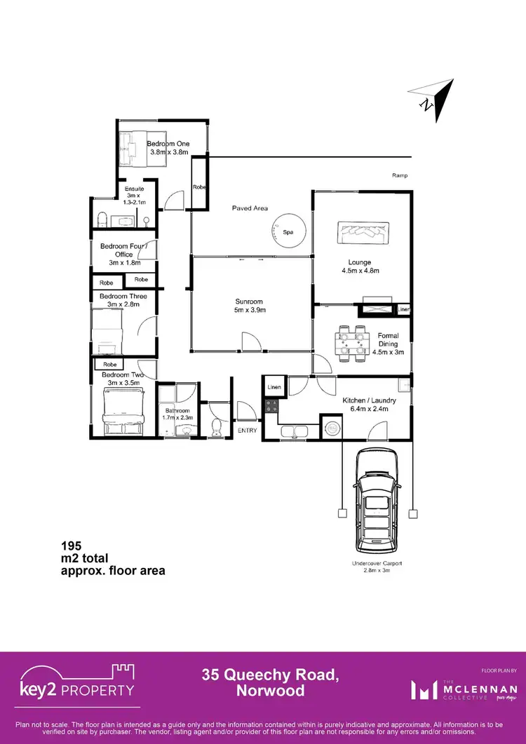 Floorplan of Homely house listing, 35 Queechy Road, Norwood TAS 7250