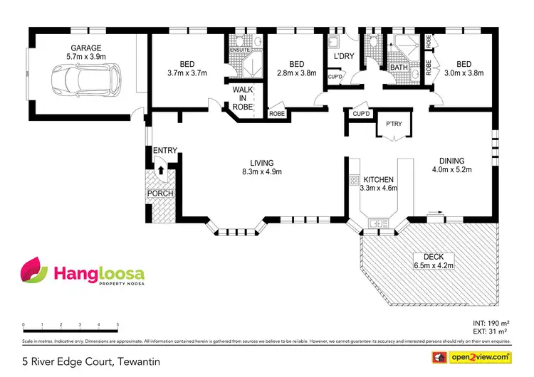 Floorplan of Homely house listing, 5 River Edge Court, Tewantin QLD 4565