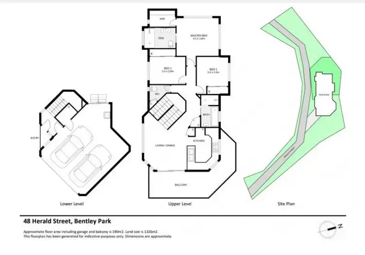 Floorplan of Homely house listing, 48A Herald Street, Bentley Park QLD 4869