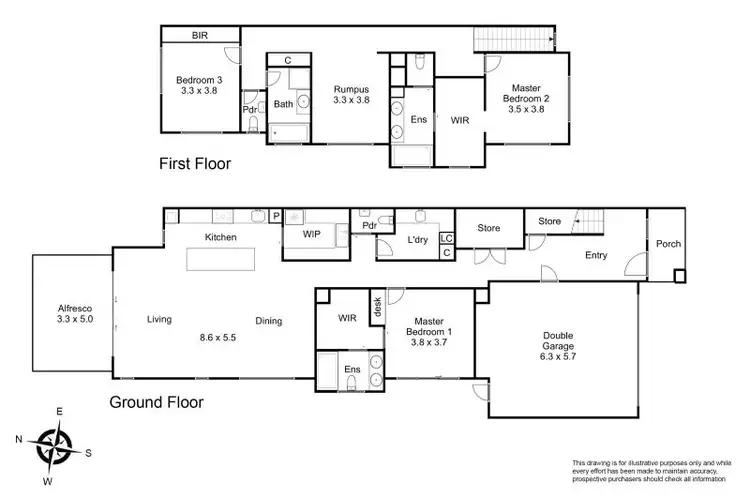 Floorplan of Homely house listing, 40B Silverton Drive, Ferntree Gully VIC 3156