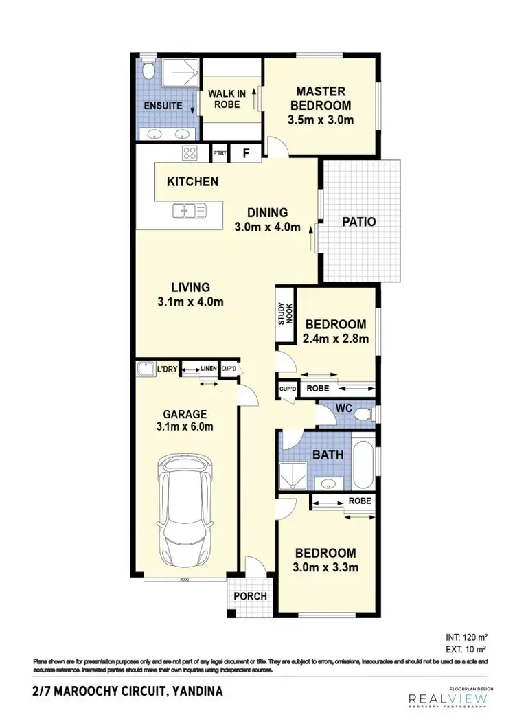 Floorplan of Homely unit listing, 2/7 Maroochy Circuit, Yandina QLD 4561
