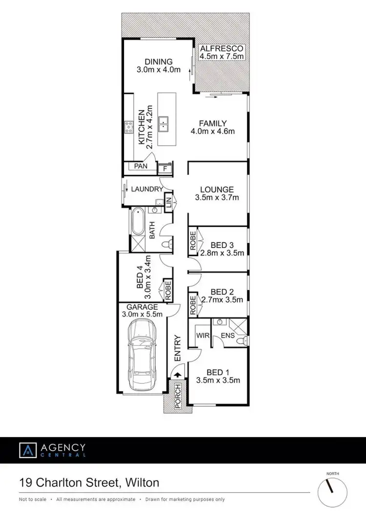 Floorplan of Homely house listing, 19 Charlton Street, Wilton NSW 2571