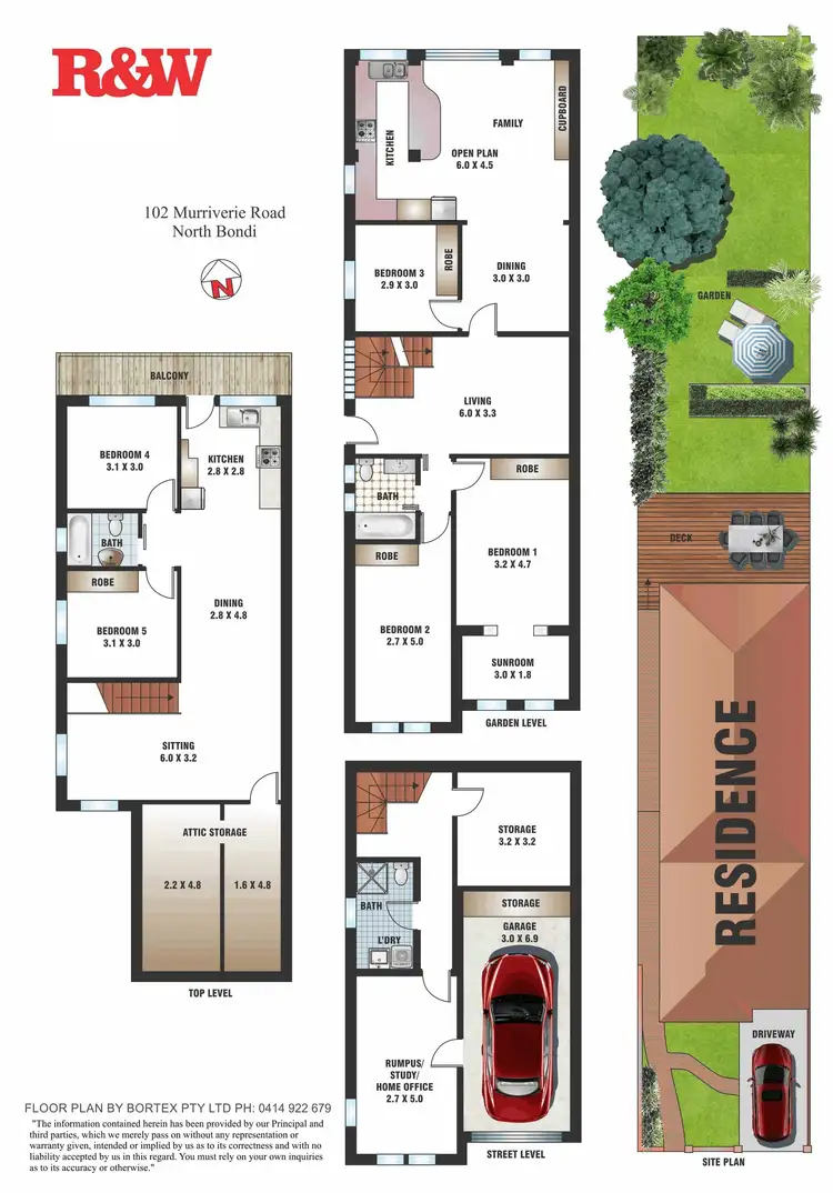 Floorplan of Homely house listing, 102 Murriverie Road, North Bondi NSW 2026