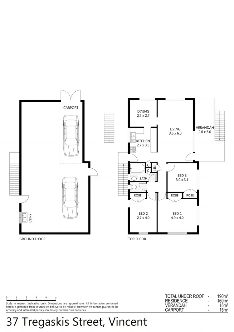 Floorplan of Homely house listing, 37 Tregaskis Street, Vincent QLD 4814