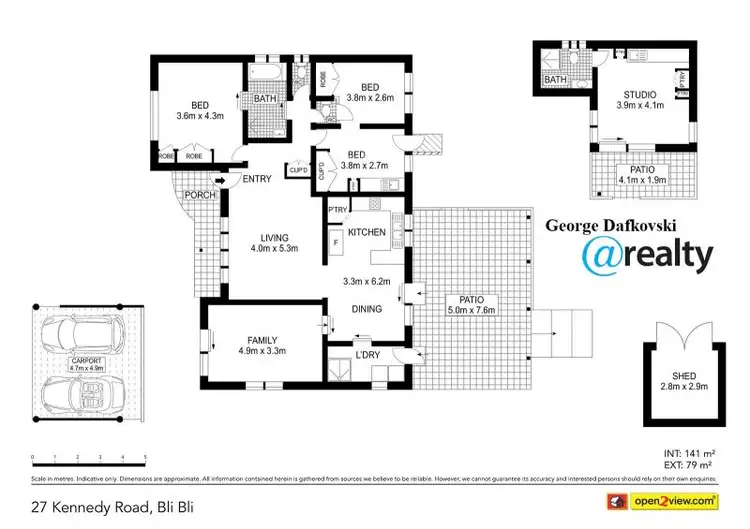 Floorplan of Homely house listing, 27 Kennedy Road, Bli Bli QLD 4560