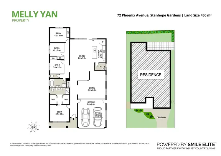 Floorplan of Homely house listing, 72 Phoenix Avenue, Stanhope Gardens NSW 2768