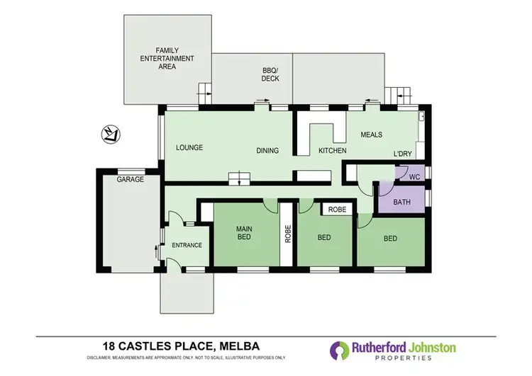 Floorplan of Homely house listing, 18 Castles Place, Melba ACT 2615