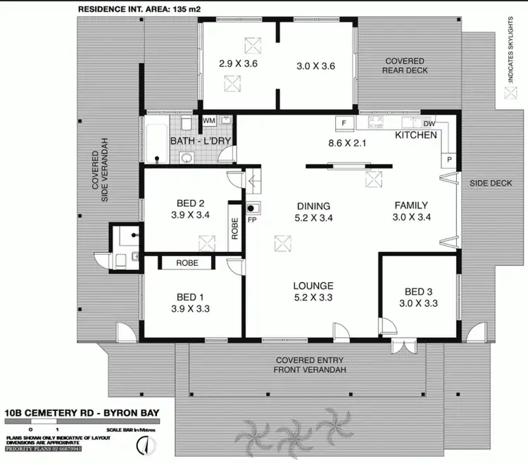 Floorplan of Homely house listing, 10 Cemetery Road, Byron Bay NSW 2481