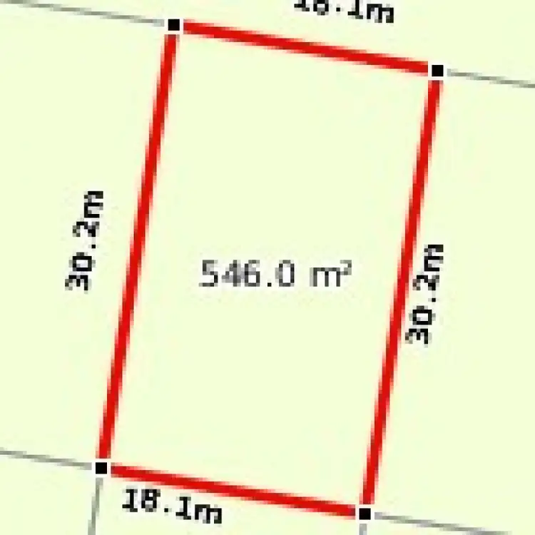 Floorplan of Homely land listing, 10 Woomera Street, Russell Island QLD 4184