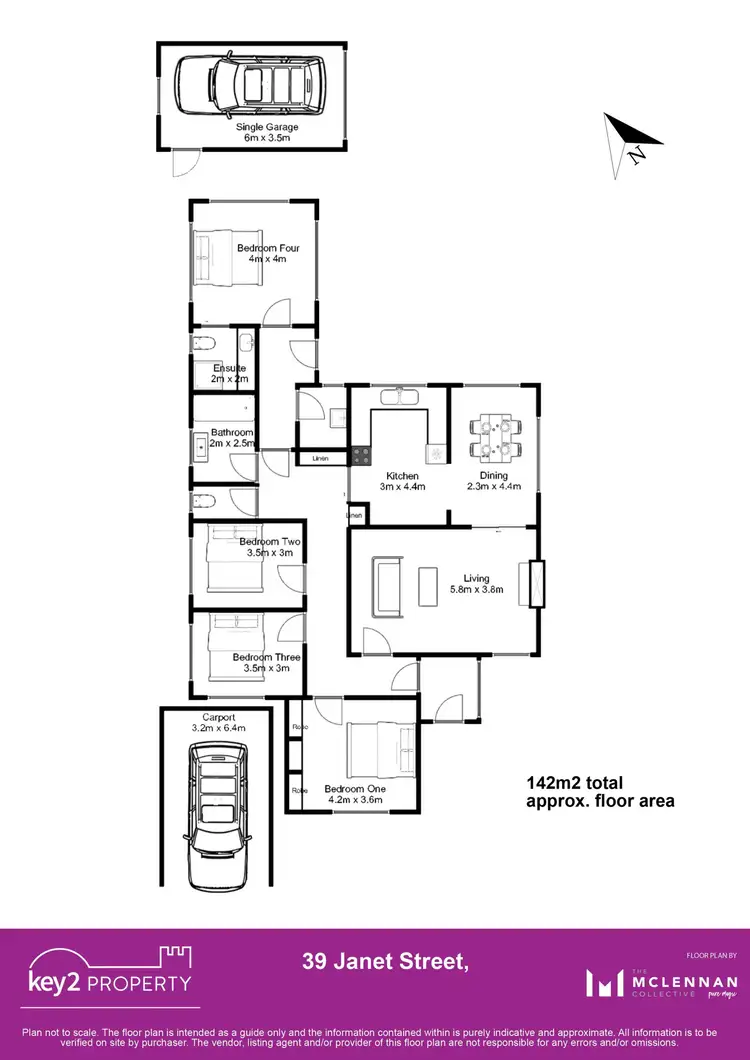 Floorplan of Homely house listing, 39 Janet Street, Kings Meadows TAS 7249